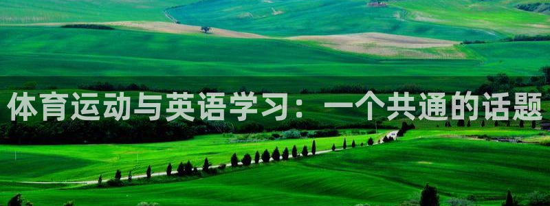 斗体育竞猜app官方下载：体育运动与英语学习：一个共通的话题